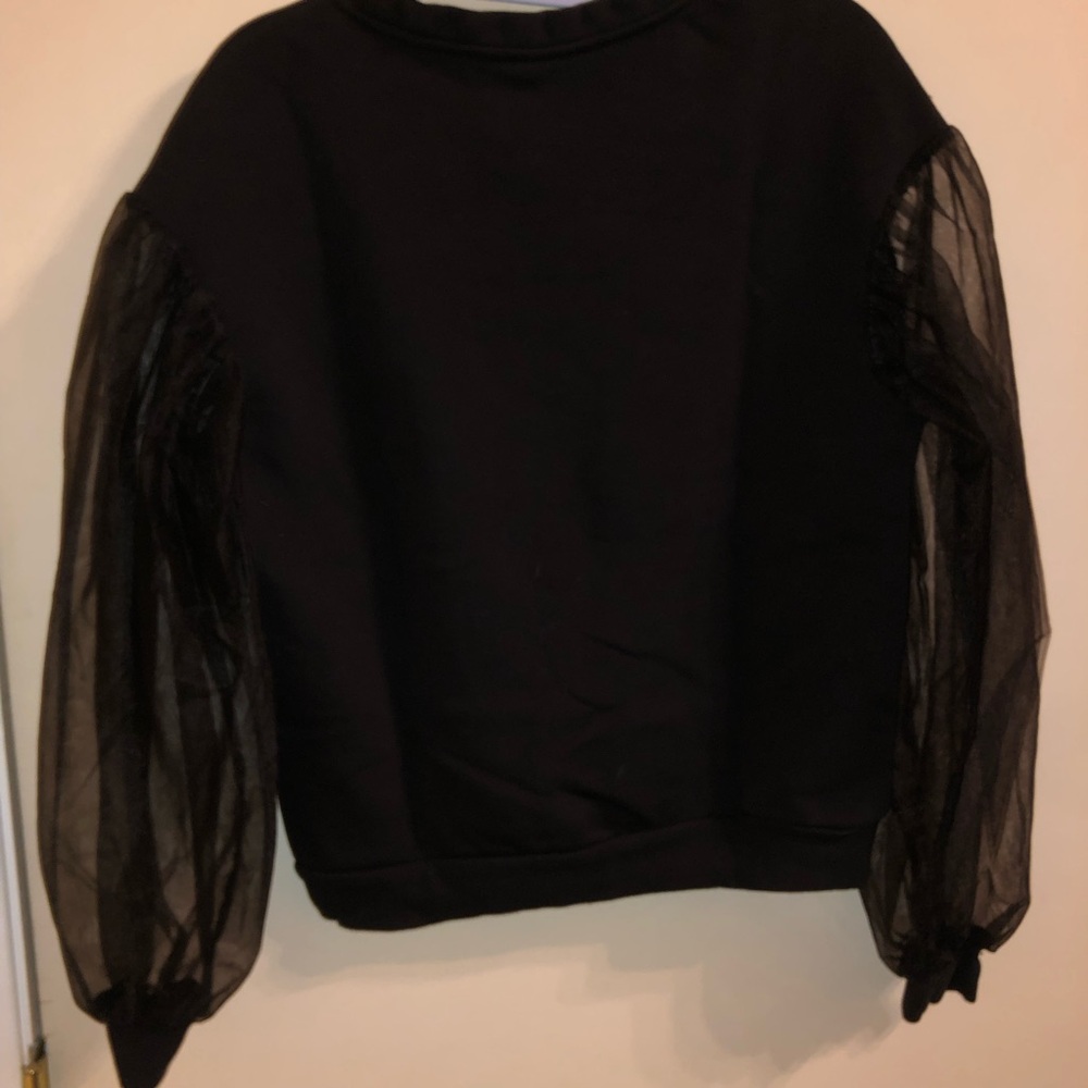 H&M Black Elegant Top